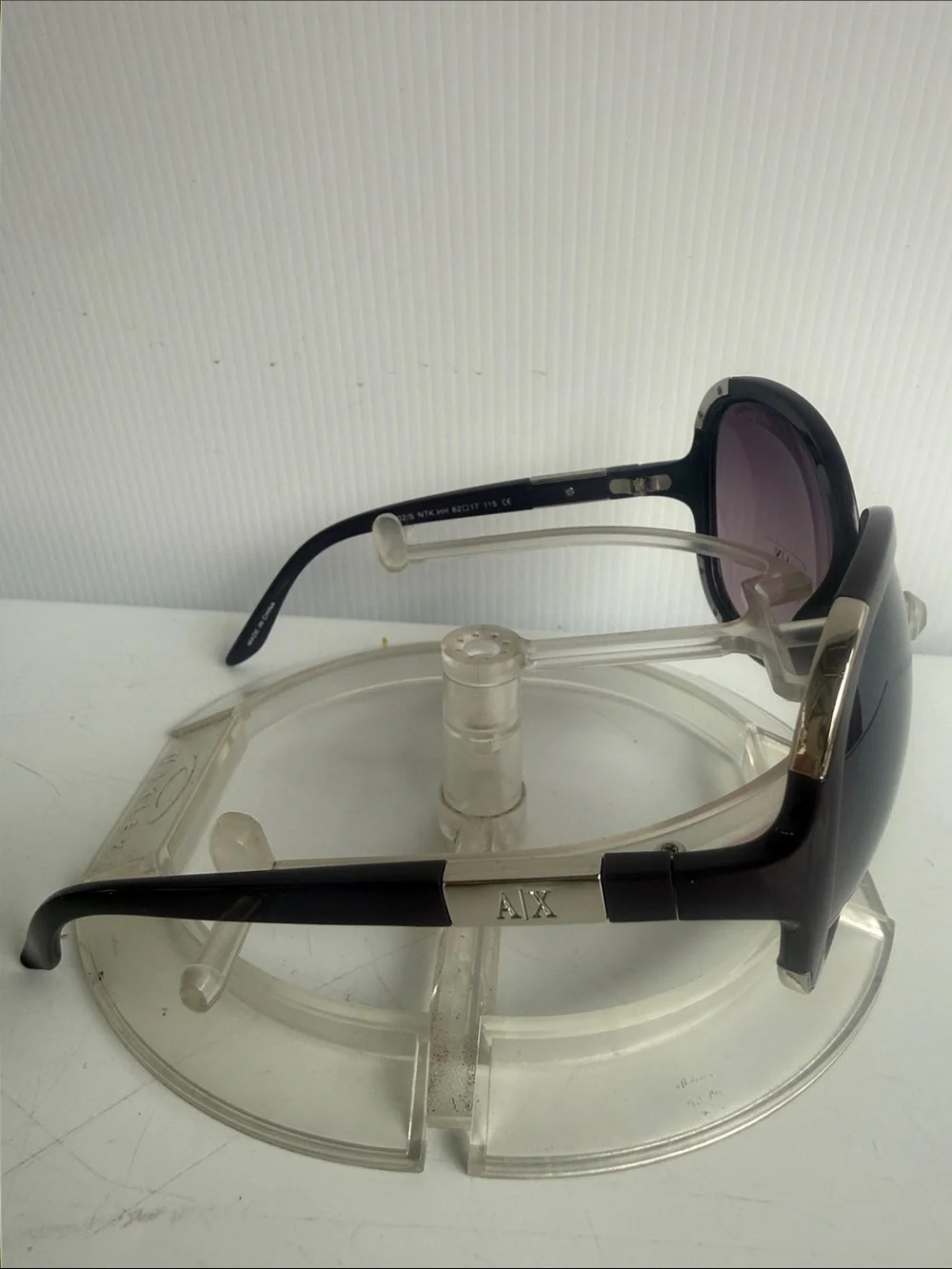 NEW ARMANI EXCHANGE AX102/S Purple Sunglasses NEW WITHOUT TAGS
